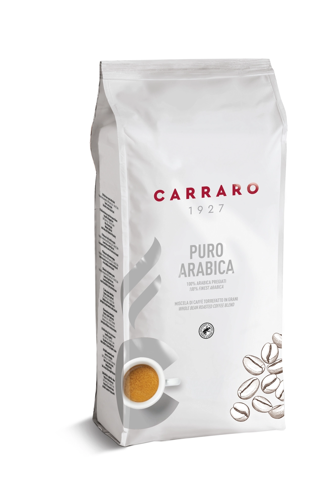 Cafe Carraro Em Grao Arabica 250gr