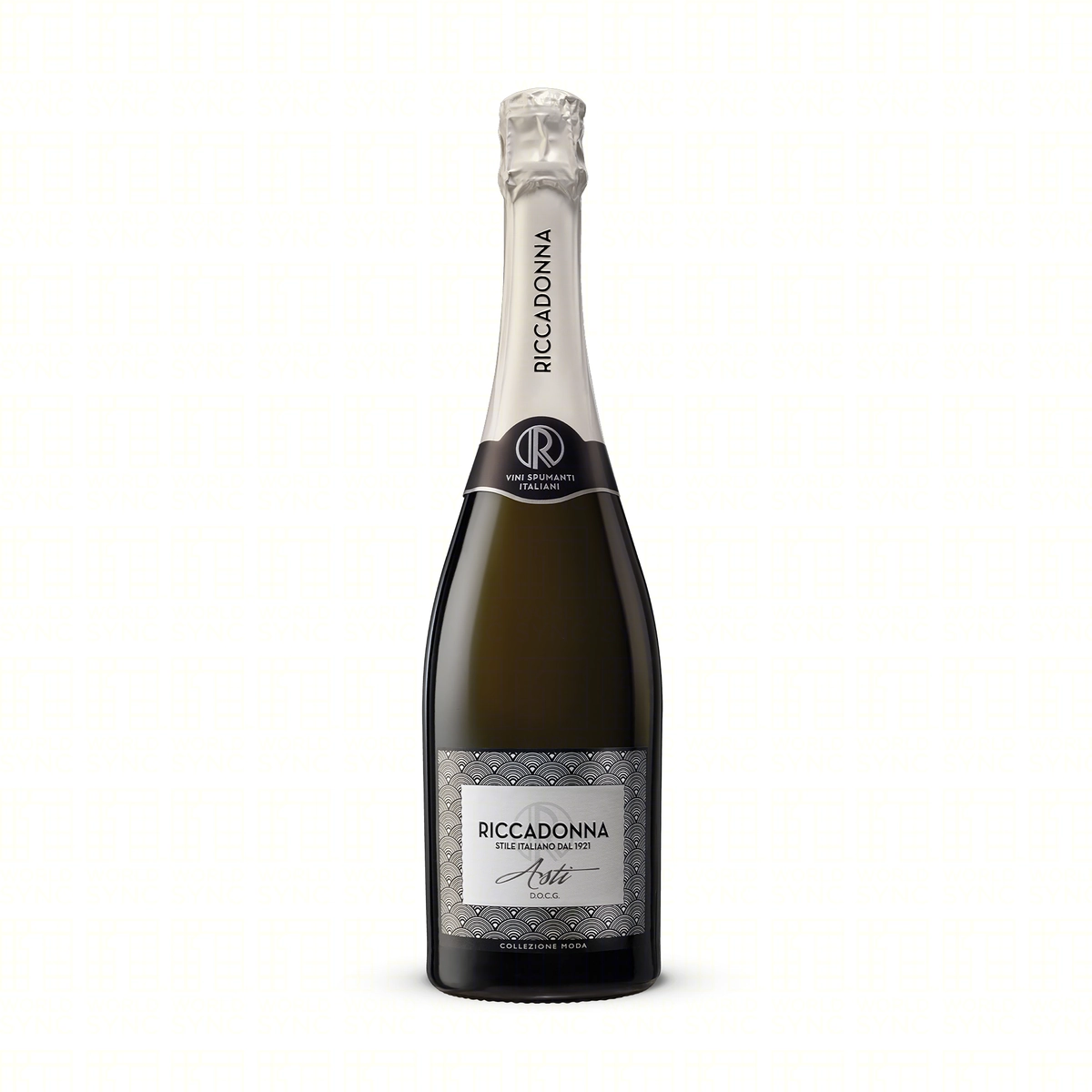 Espumante Italiano Branco Doce Riccadonna Collezione Moda Moscatel Dasti Garrafa 750ml
