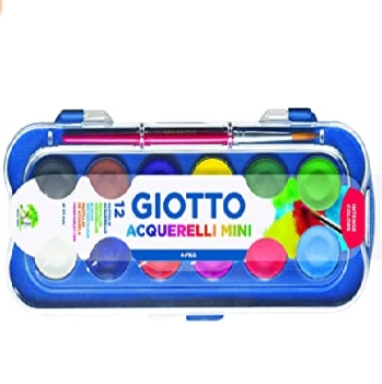 Aquarela Giotto Mini 12 Cores