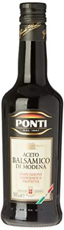 Vinagre Balsâmico Modena Ponti Vidro 500ml