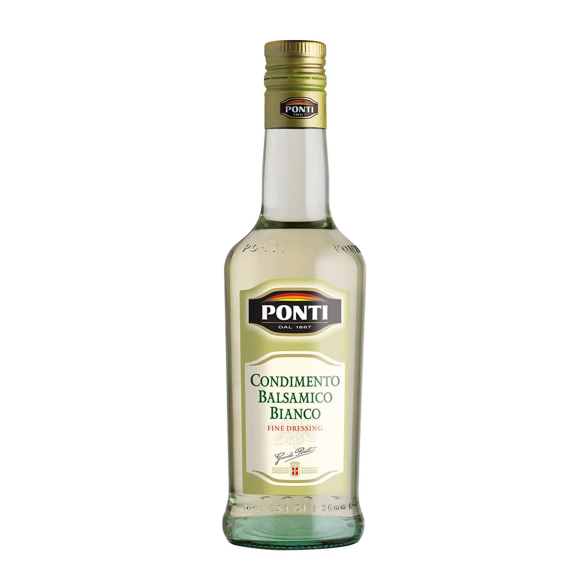 Vinagre De Vinho Branco Ponti Vidro 500ml