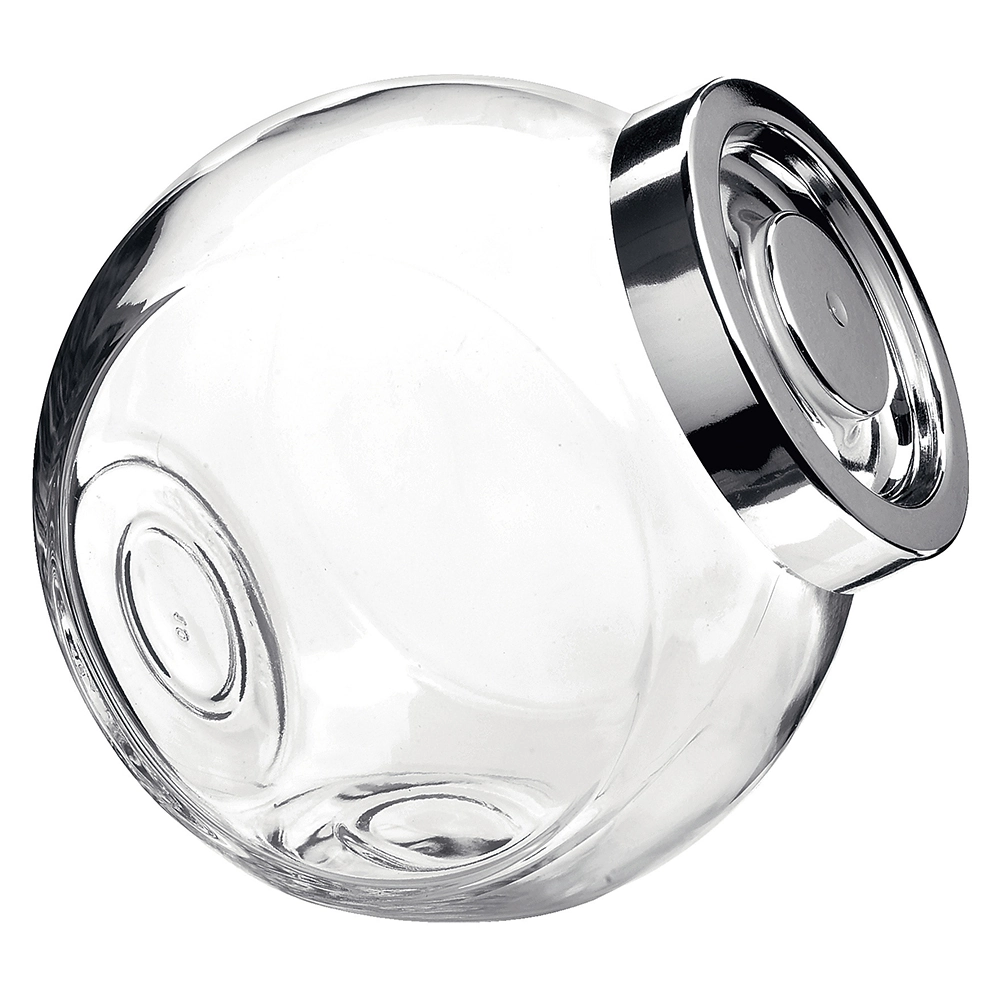 Pote Vidro Transparente 2,2L Bormioli Rocco Pandora 18X12X18Cm