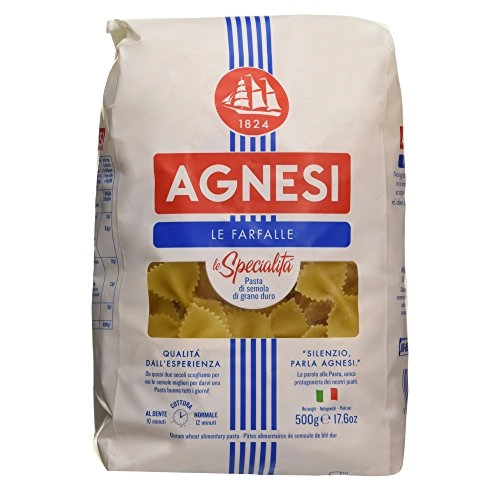 Agnesi 1 Farfalle Pasta, 500g