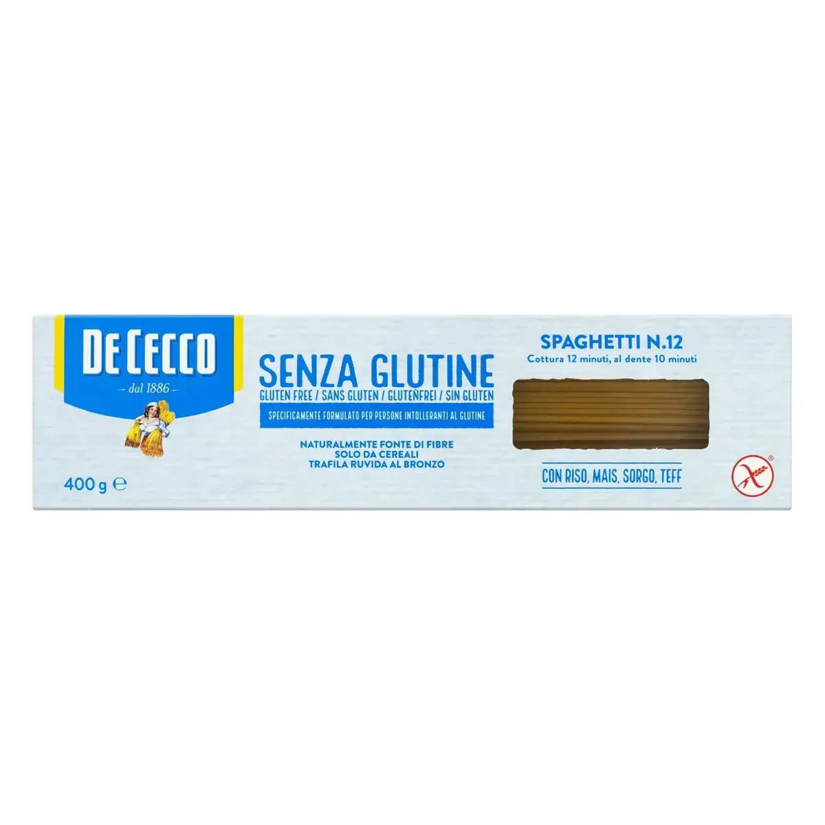 MAC ITA DE CECC SPAG SENZ GLUT 400G