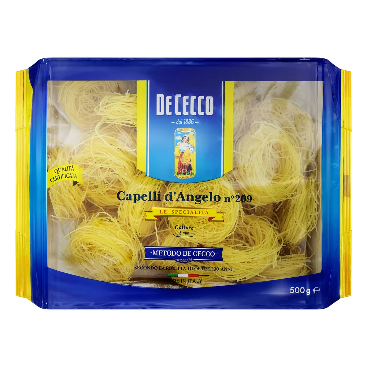 Macarrão Grano Duro Capelli D' Angelo De Cecco 500 g