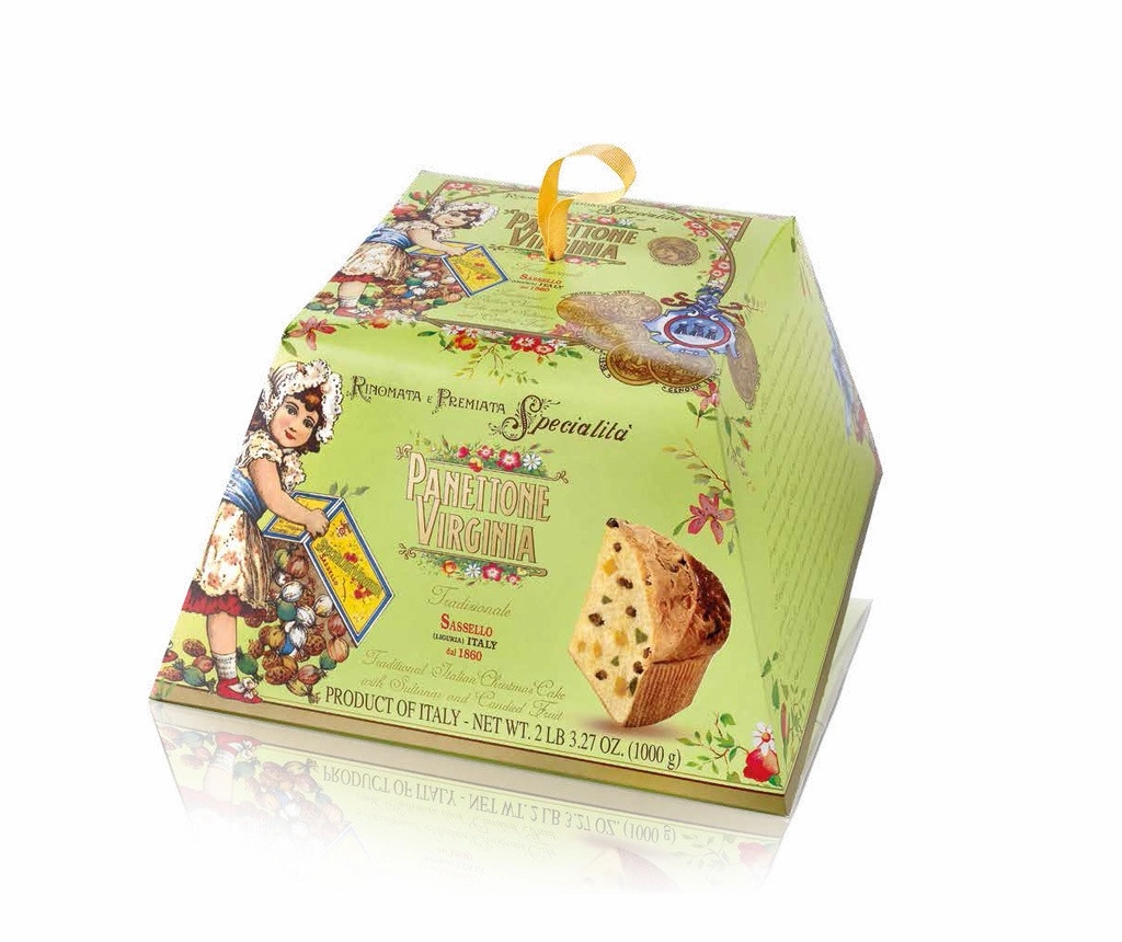 Panetone Tradicional Specialita Verde 1kg