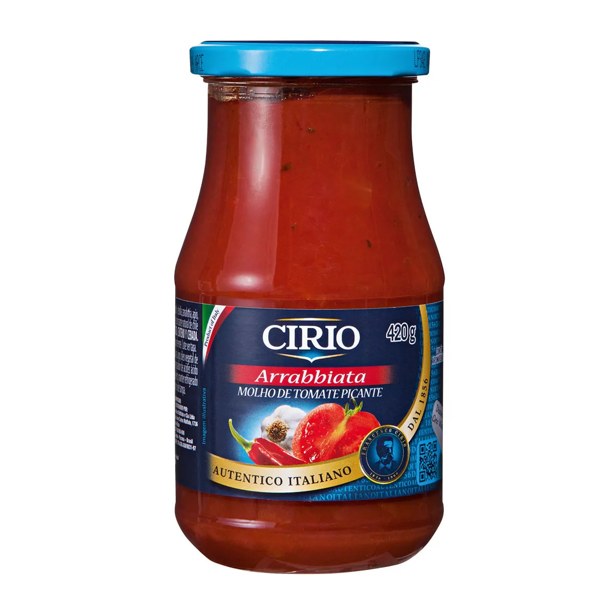 Molho Tomate Cirio A La Arrabiata Vidro 420g