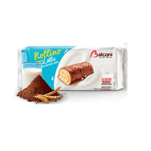 Bolo Rollino 222g Rech.cacau. Ao Leite