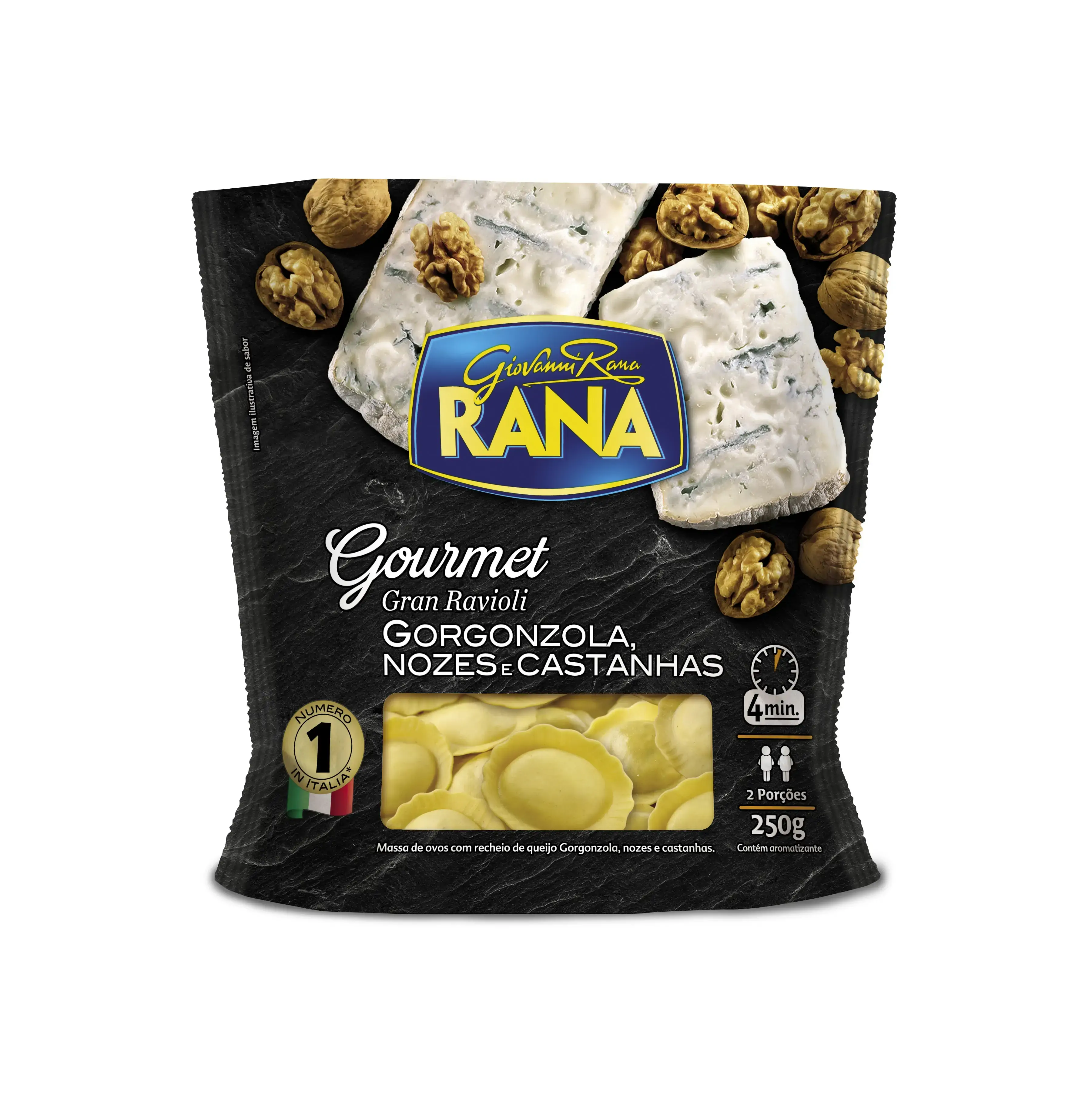 Massas Gorgonzola Nozes/castanhas 250g Rana