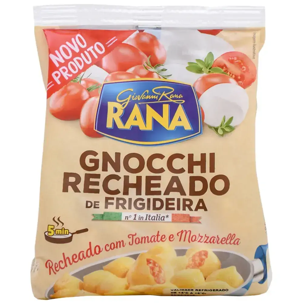 Massa Rana 400g Gnocchi Rech.tom/mozzar.