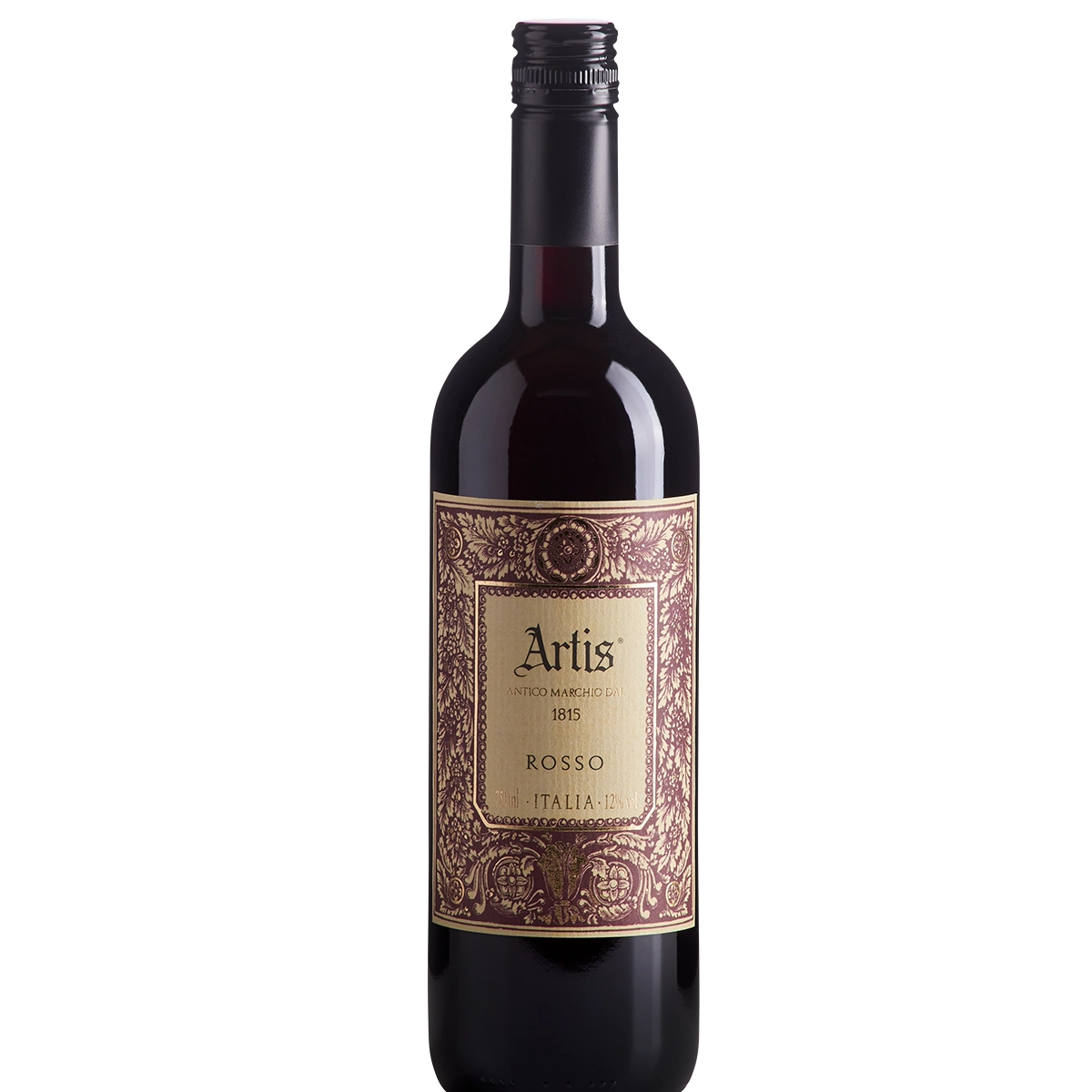 Vinho Italiano Tinto Rosso ARTIS Garrafa 750ml