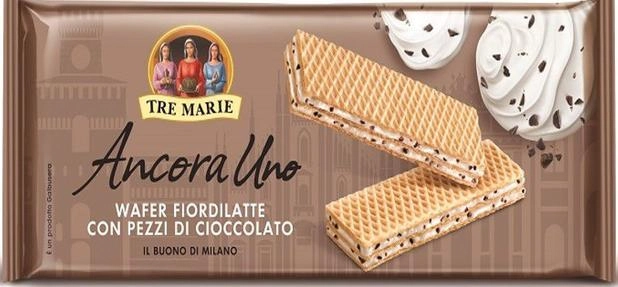 Wafer Cr Leite/choc Tre Marie 140g
