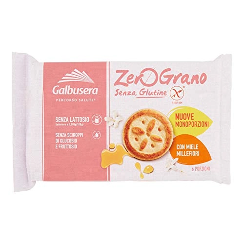 Zero Grano, Biscoito Sem Glutén Com Mel Galbusera