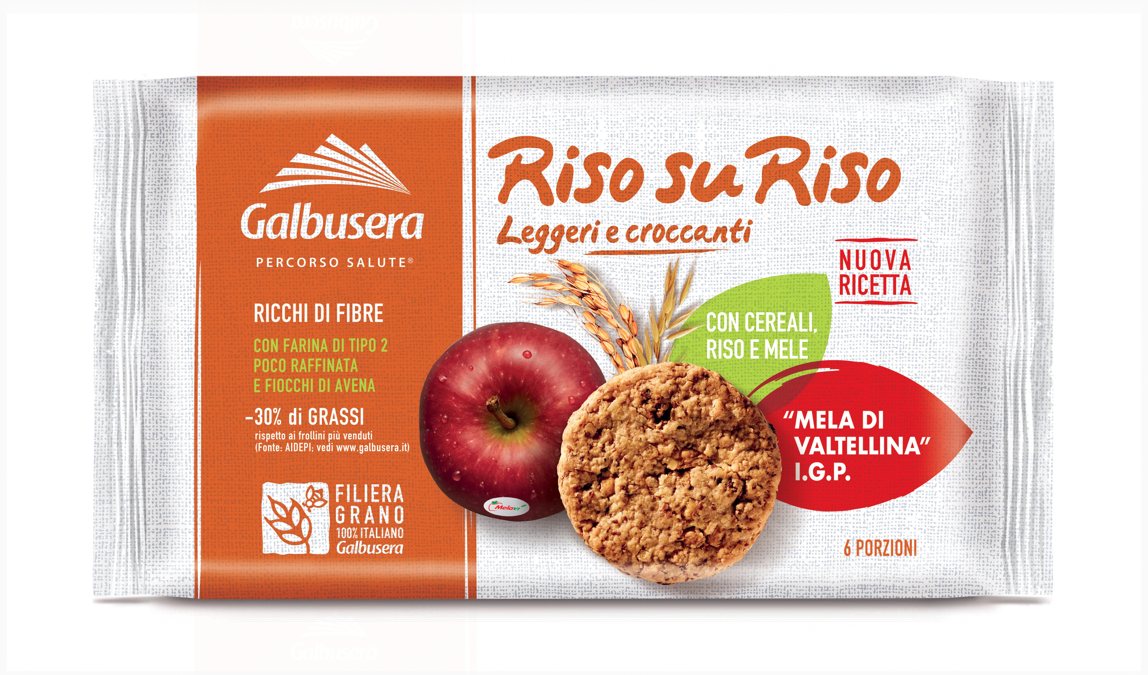 Bisc C/ar Int Frutas Riso Su Riso 240g
