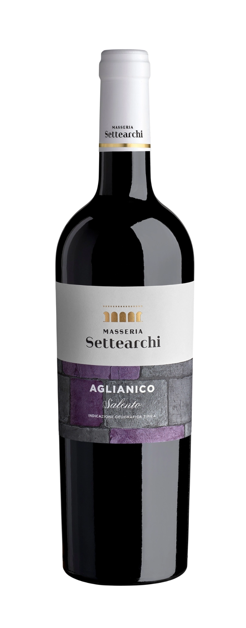 Vinho Tinto Italiano Agliaico Salento Masseria Settearchi 750ml