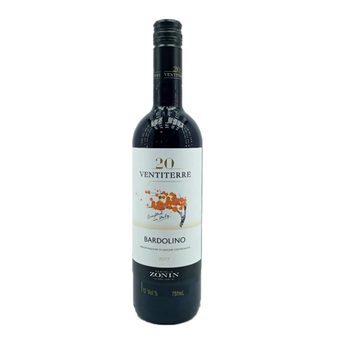Vinho italiano tinto Bardolino Zonin 750 ml