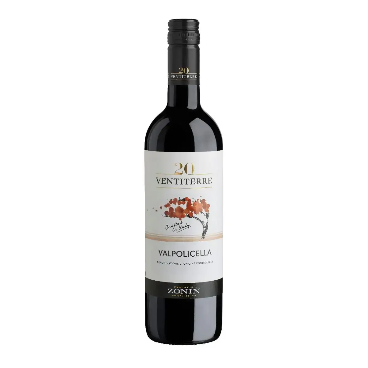Vinho Italiano Tinto ZONIN Ventiterre Valpolicella Garrafa 750mlVinho Italiano Tinto ZONIN Ventiterr
