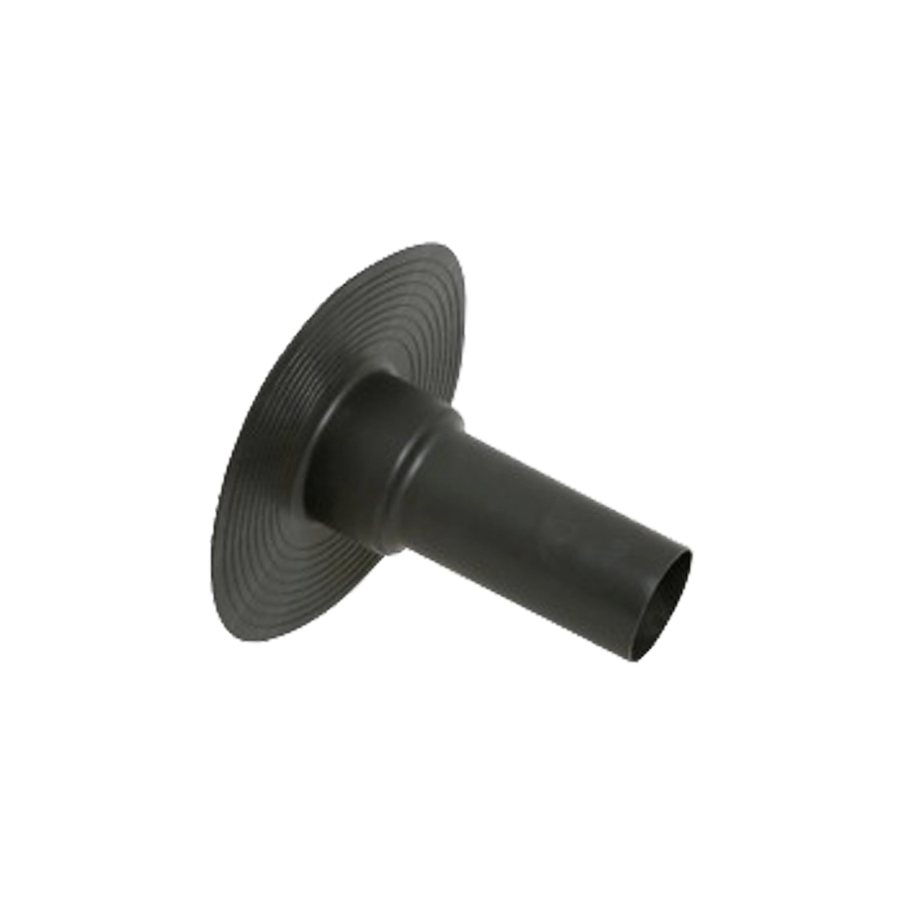 Bocal Acabamento de Ralo Externo com Manta Asfáltica Plástico Fosco 30x20cm Preto Odem