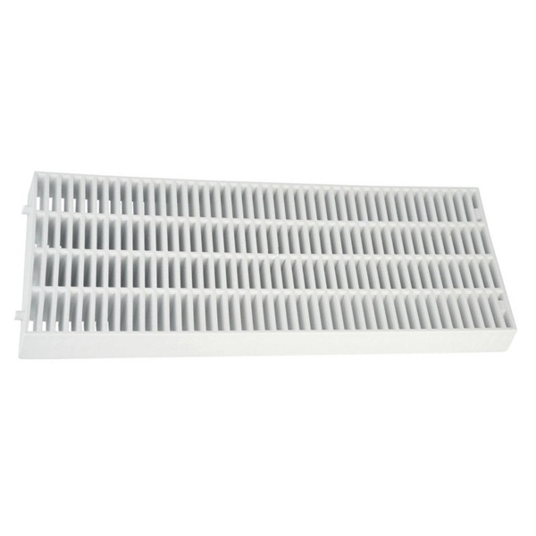Grelha para Drenagem Externa Polipropileno Natural Branco Odem