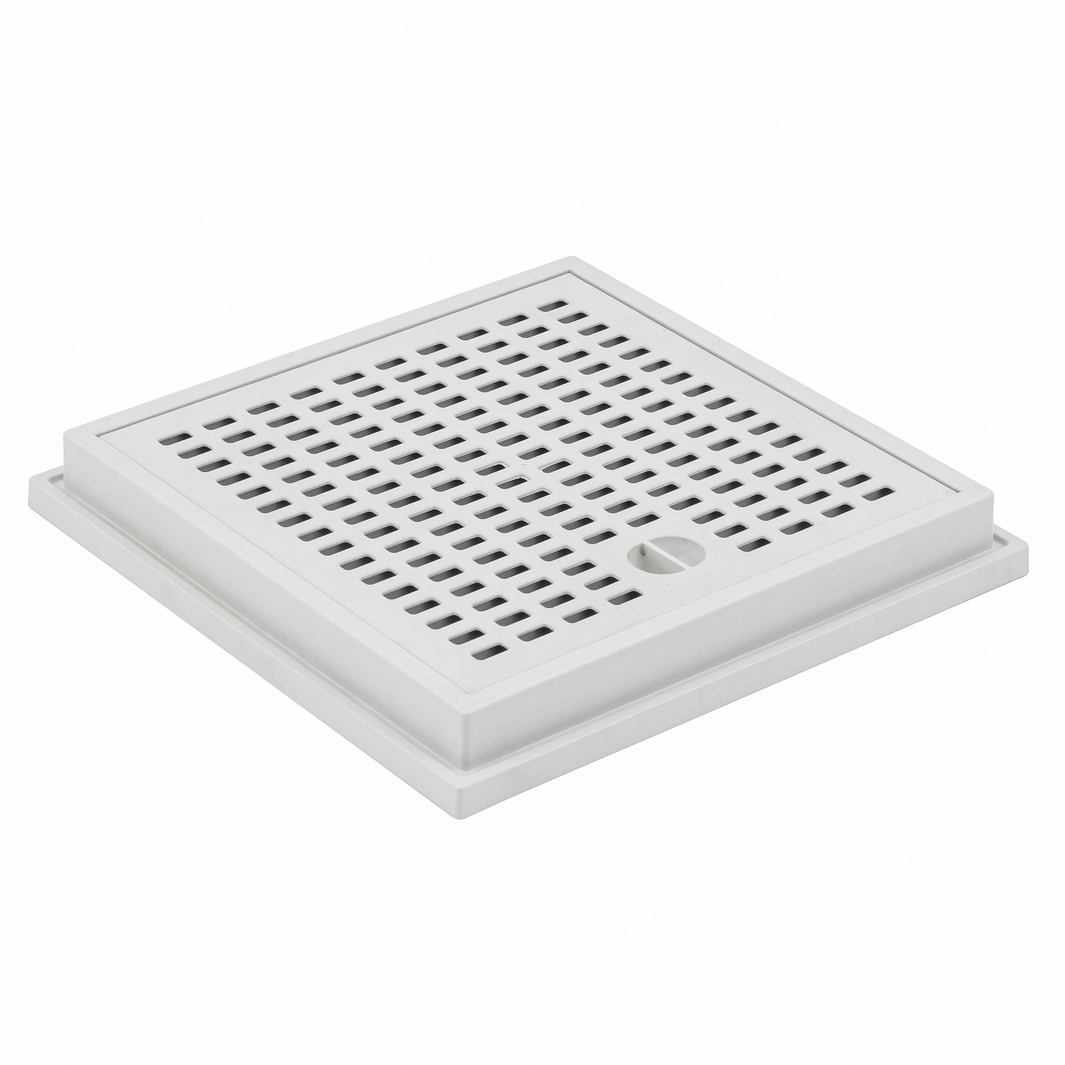 Grelha para Drenagem Externa Polipropileno 30x30cm Cinza Odem