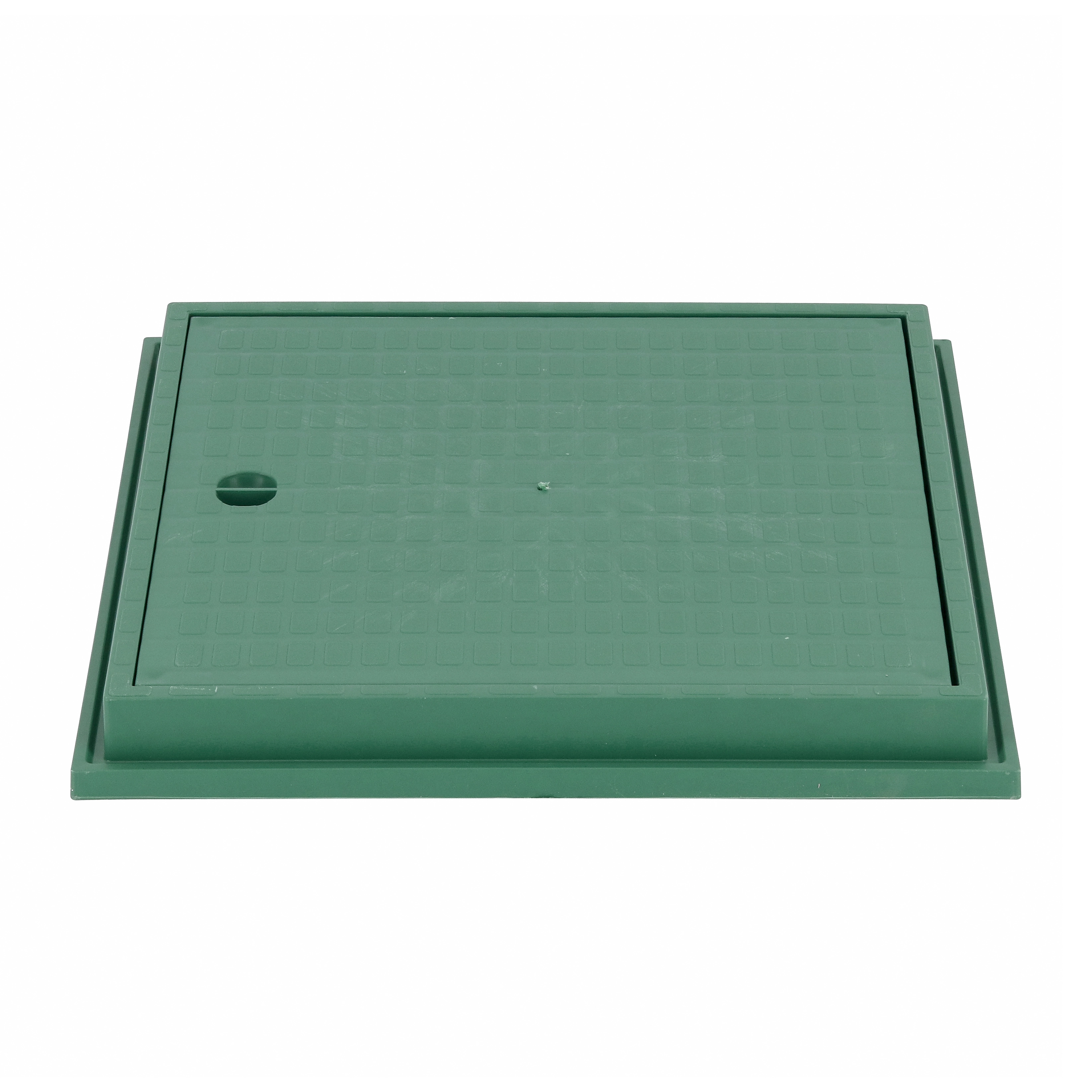 Tampão Quadrado Polipropileno 30x30cm Verde Odem