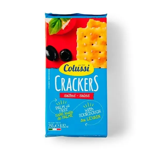 Bisc.colussi 250g Cracker Salted