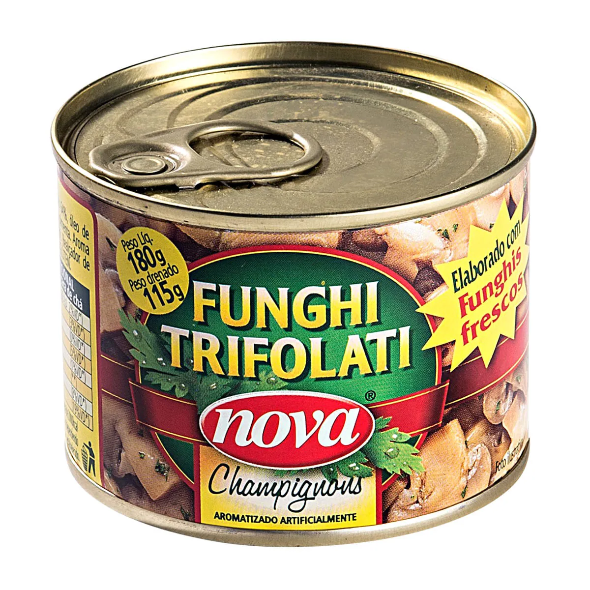 Cogumelo Funghi Misto em Conserva Nova Trifolati 180g