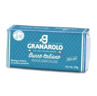 Manteiga S/sal Granarolo 200g