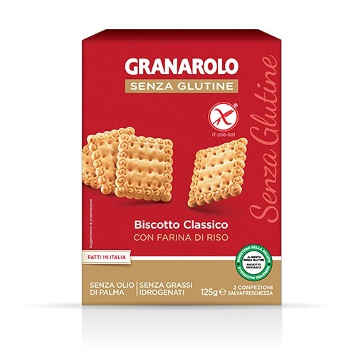 Bisc Granarolo Classico C/farinha De Arroz S/gluten 125g