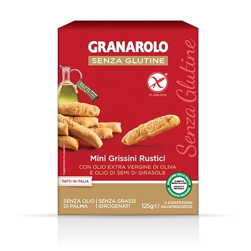 Bisc.granarolo 125g Rustici Mini S/gluten