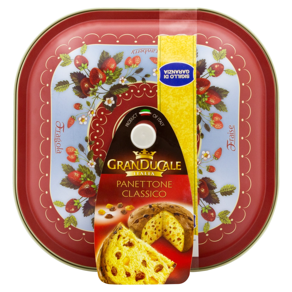 Panettone Com Frutas Secas Gran Ducale Lata 600g