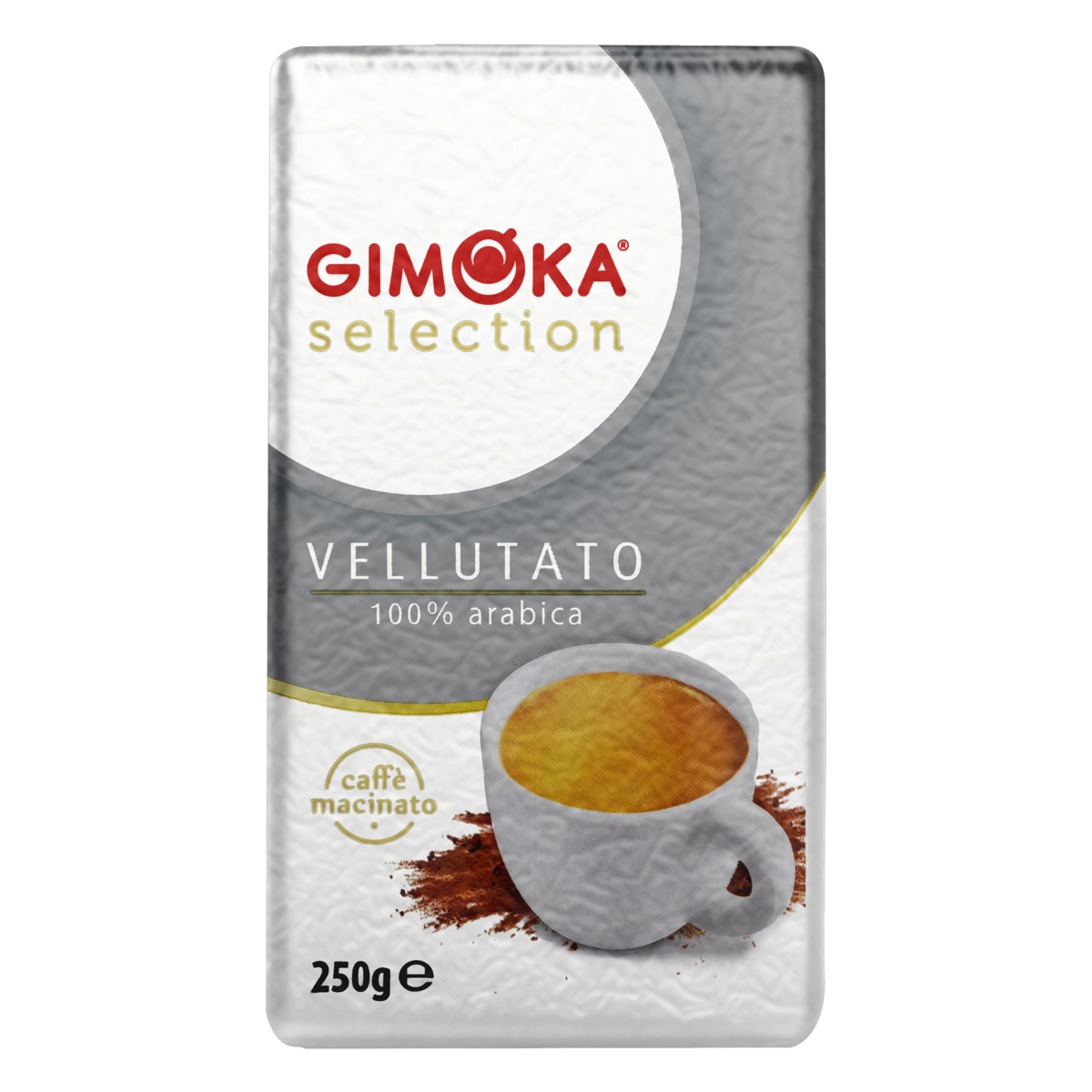 Café Torrado E Moído A Vácuo Vellutato Gimoka Selection Pacote 250g