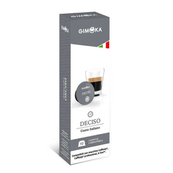 Café Em Cápsula Deciso Gimoka Caixa 80g 10 Unidades