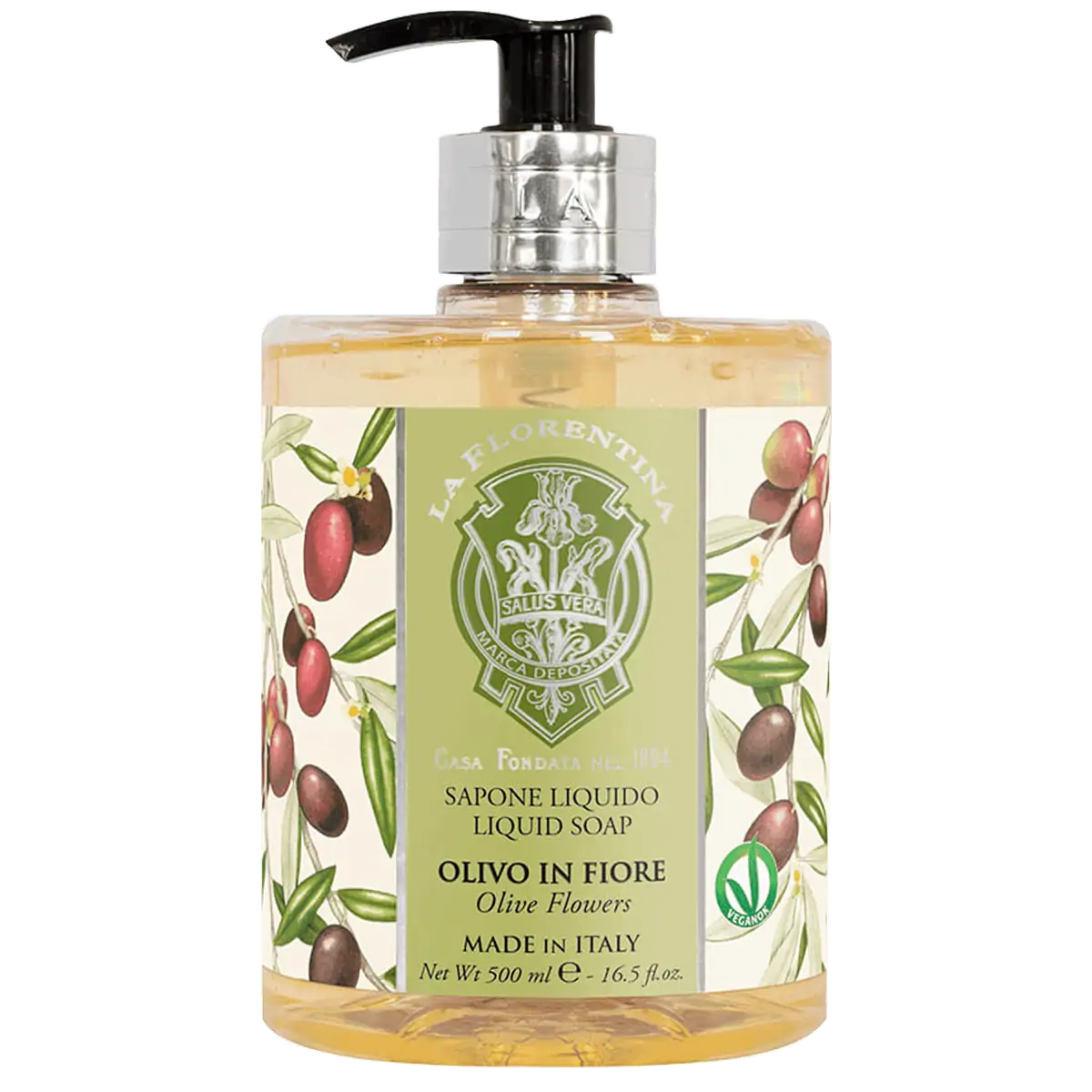 Sabonete Líquido Olive Flowers La Florentina 500ml