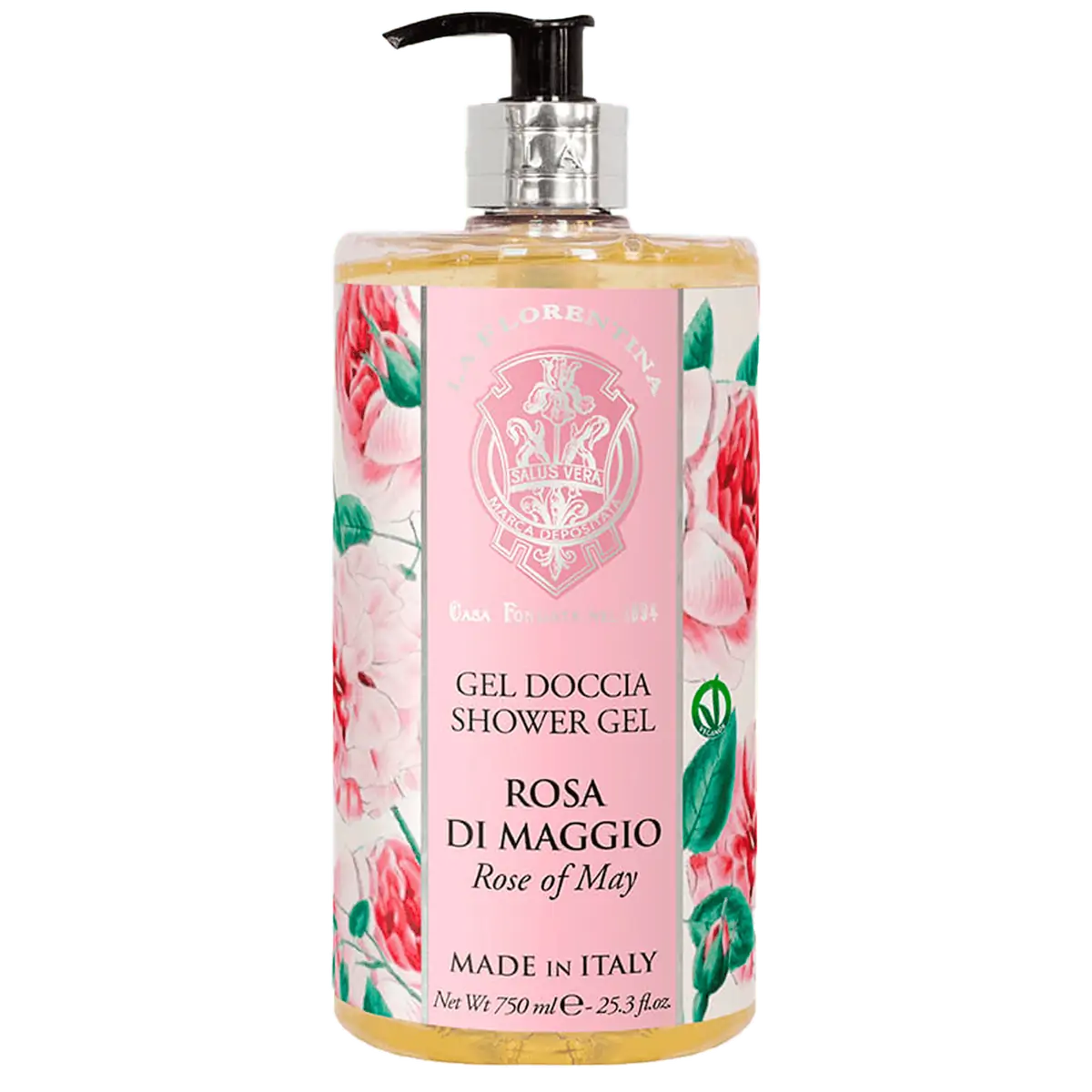 Gel De Banho Rosa De Maio La Florentina 500ml