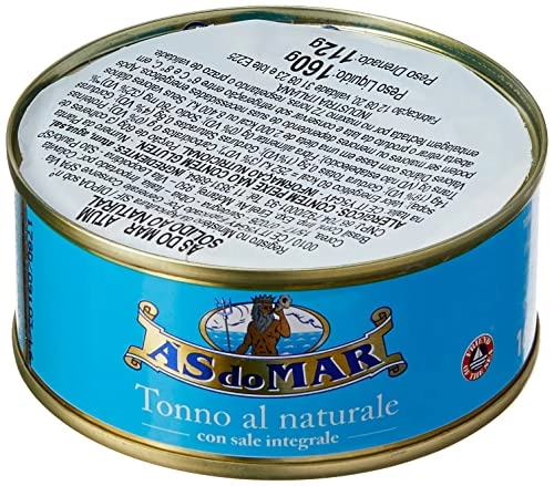 Atum Solido Natural As Do Mar Lt 160g