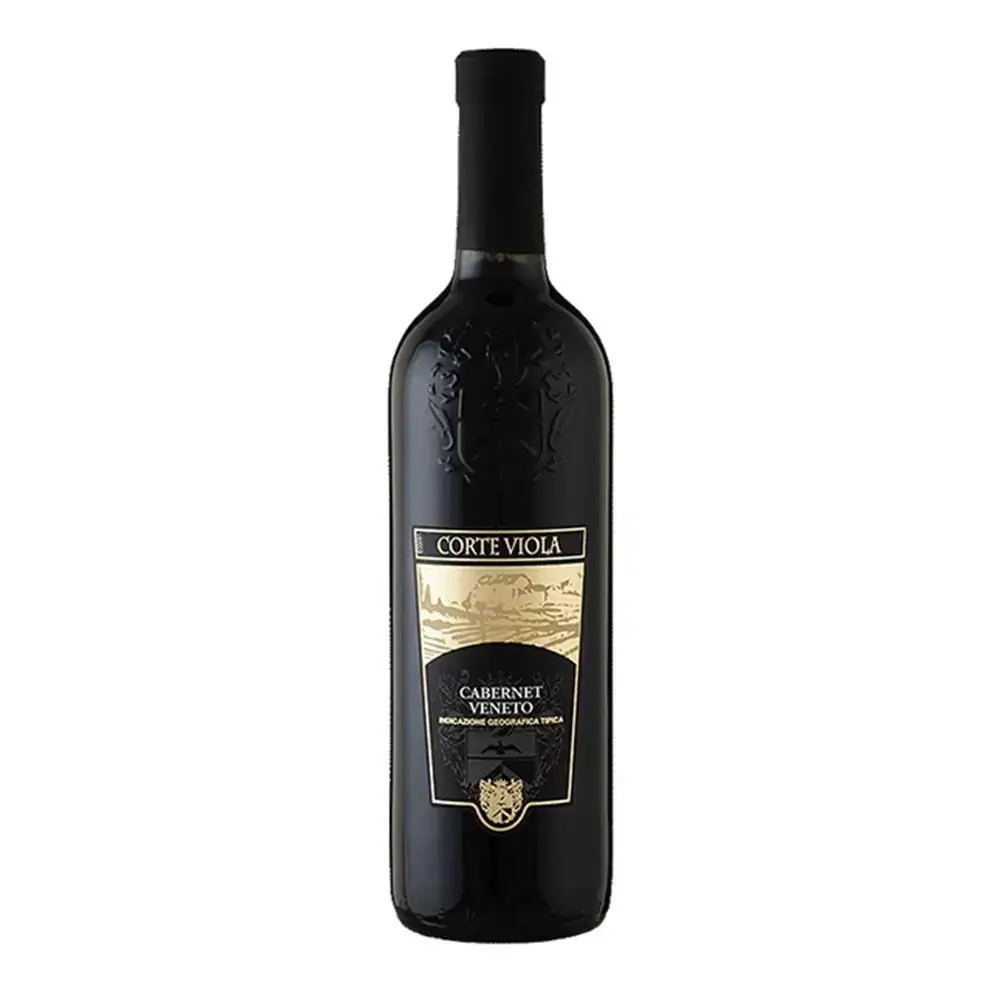 Vinho Italiano Tinto Seco Corte Viola Cabernet Veneto Garrafa 750ml