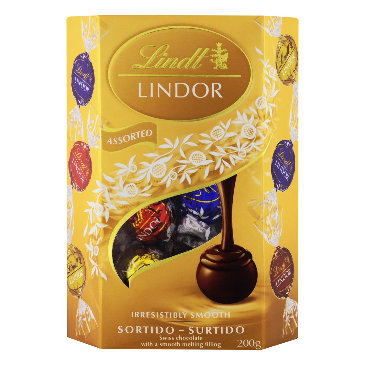 Chocolate Sortido Lindt Lindor Caixa 200g