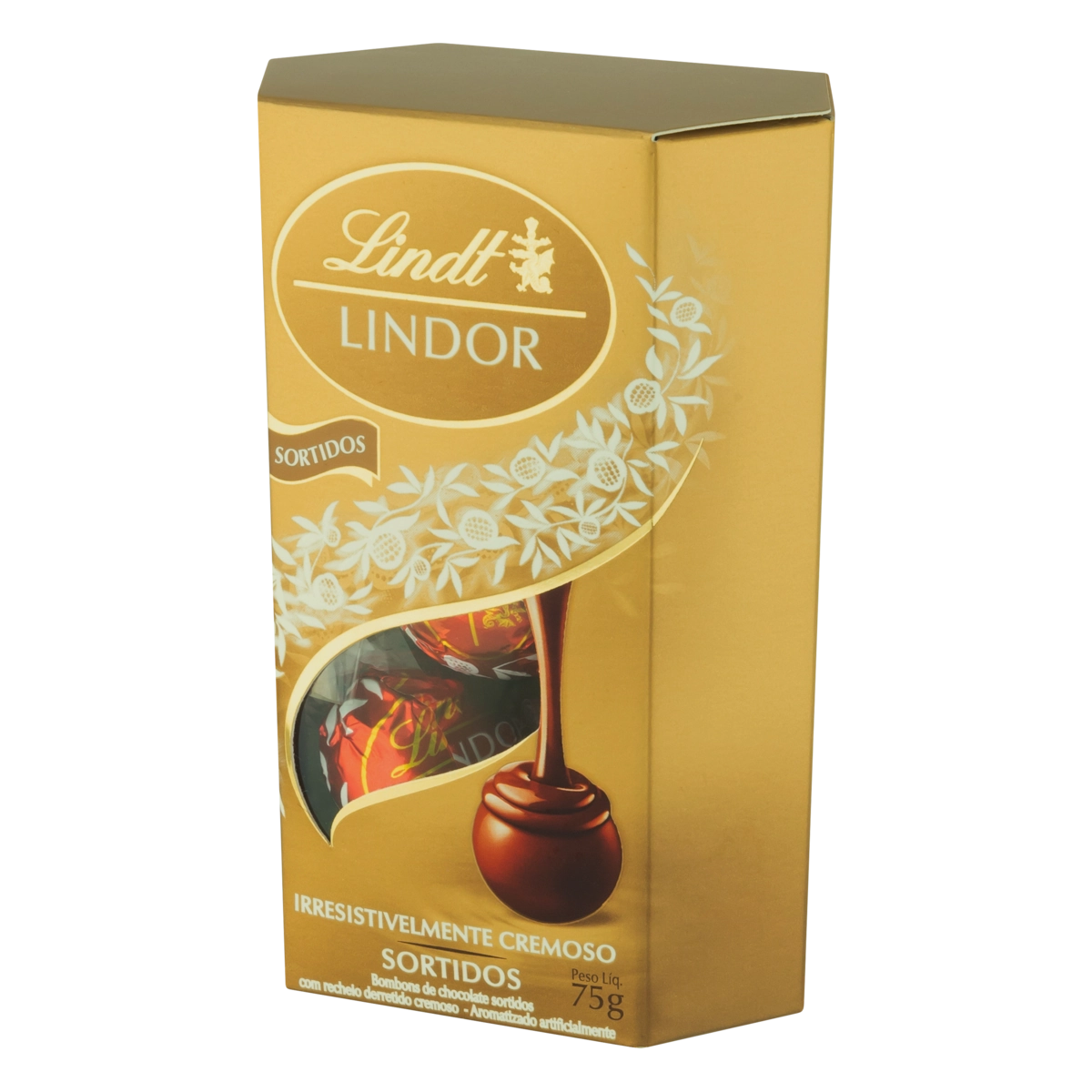 Bombom De Chocolate Lindor Sortidos Lindt 75g