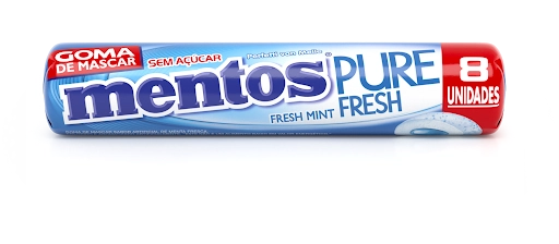 Goma Mascar Mentos Pure Fresh Mint 224g