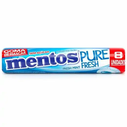 Goma De Mascar Mentos Fresh Mint 16g
