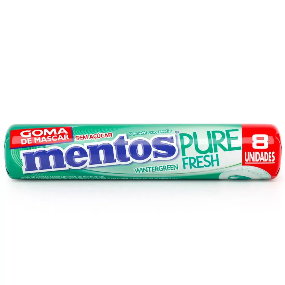 Goma Mascar Mentos Pure Wintergreen 224g