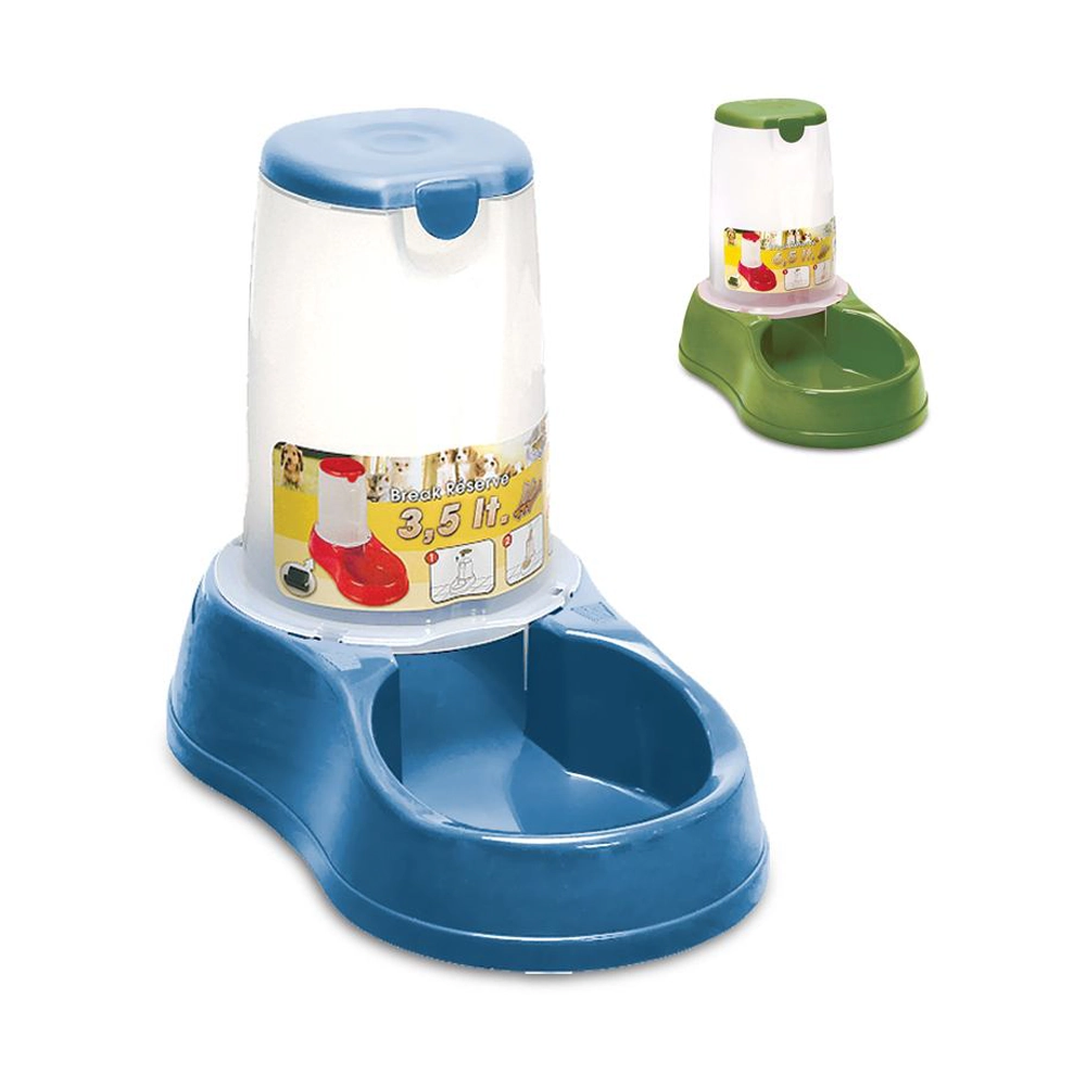 Comedouro Chalesco Para Cães E Gatos 3.5 Litros