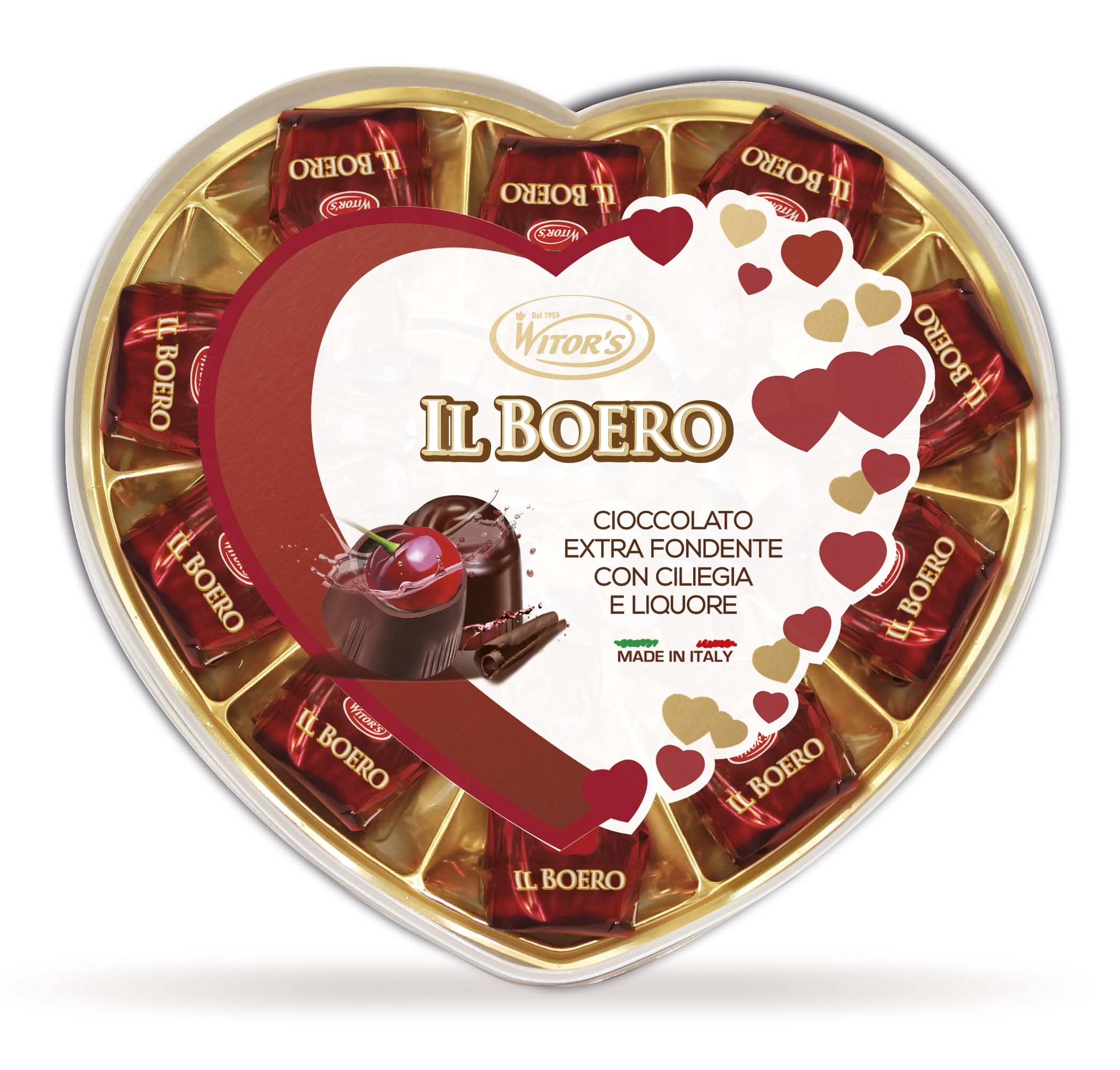 Bombom Imp Ita Cuore Il Boero 128g