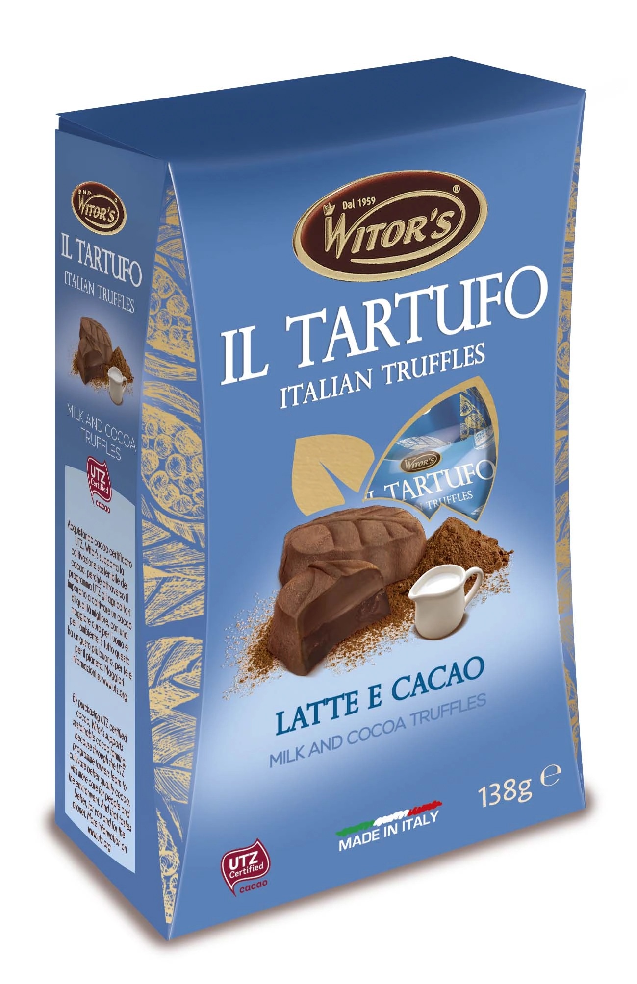 Trufa Importada Italiana Witors 138g