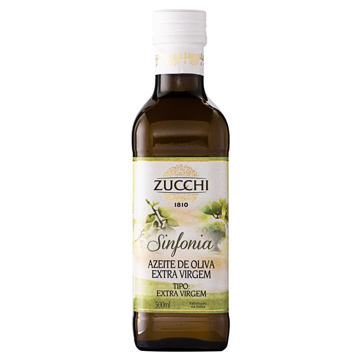 Azeite De Oliva Extra Virgem Italiano Zucchi Sinfonia Vidro 500ml