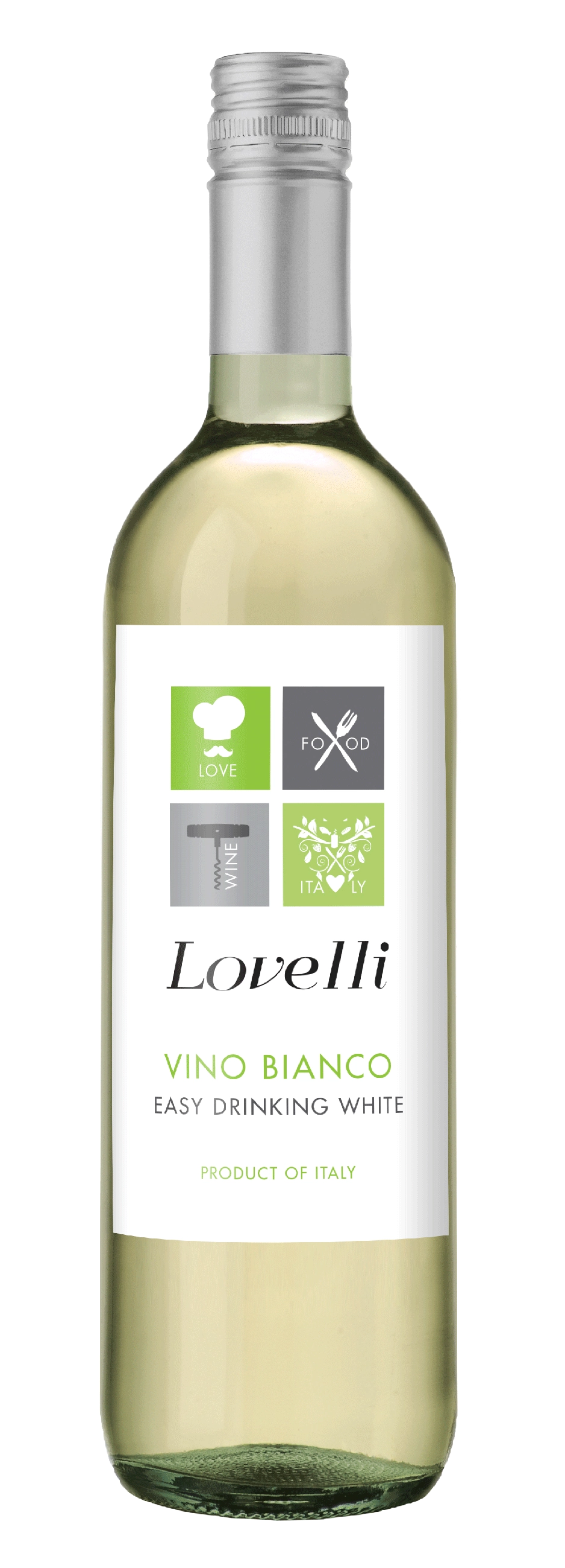 Vinho Italiano Lovelli 750ml Vino Do Tavola Bco