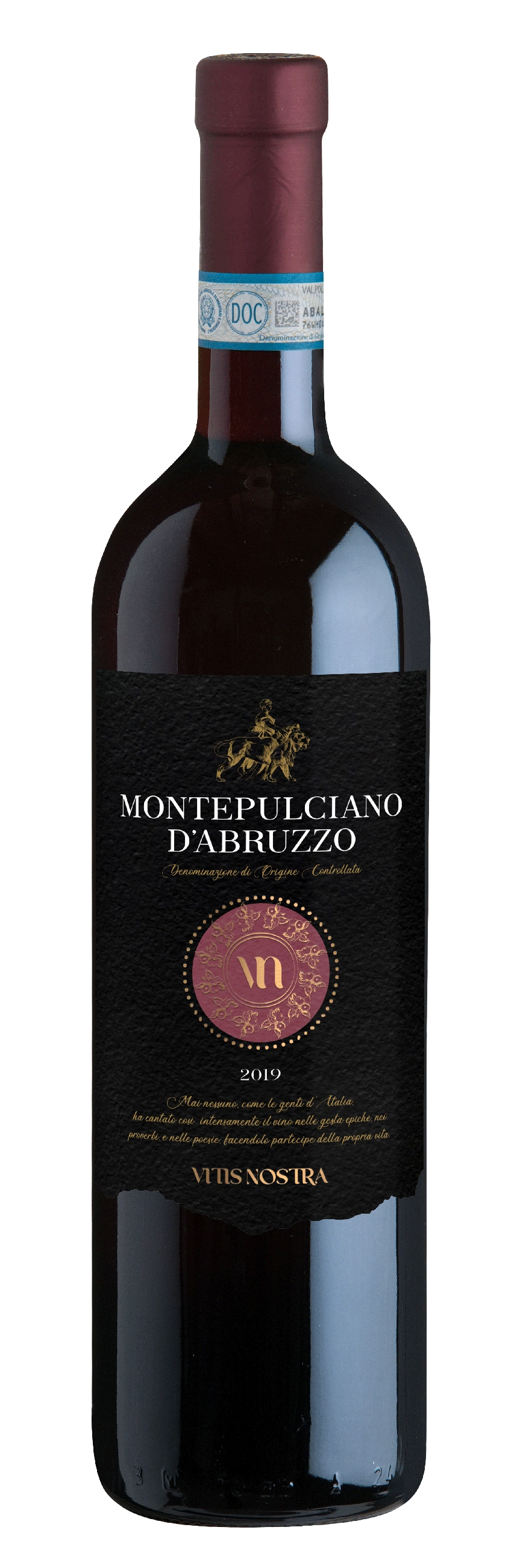 Vinho Italiano Vitis Nostra 750ml Montepo D Abruzzo