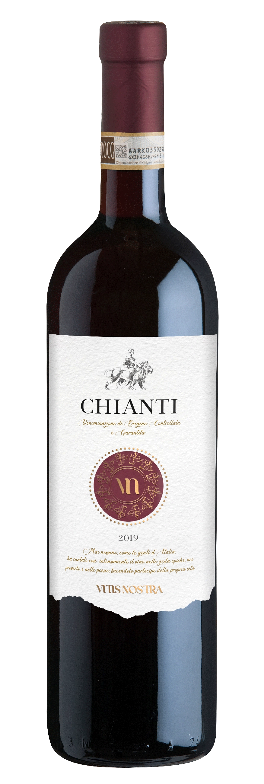 Vinho Italiano Vitis Nostra 750ml Chianto Doc