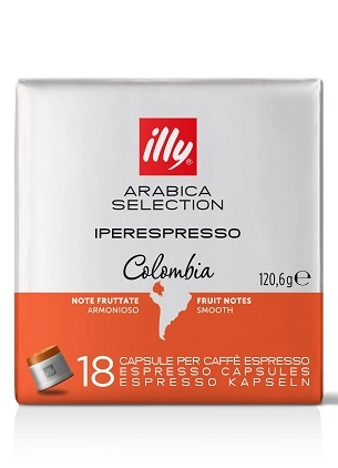 Capsula Cafe Illy Iperespresso Colombia C/18